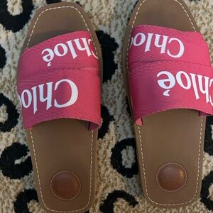 Chloe woody sandals 38!